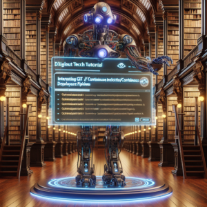 continuous deployment pipelines in a library 1