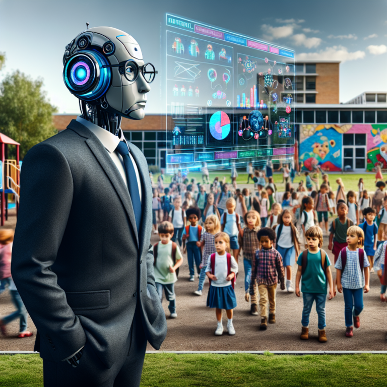 a businessman robot is designing a tutorial with the title: network security with python: tools and techniques for network protection in a schoolyard