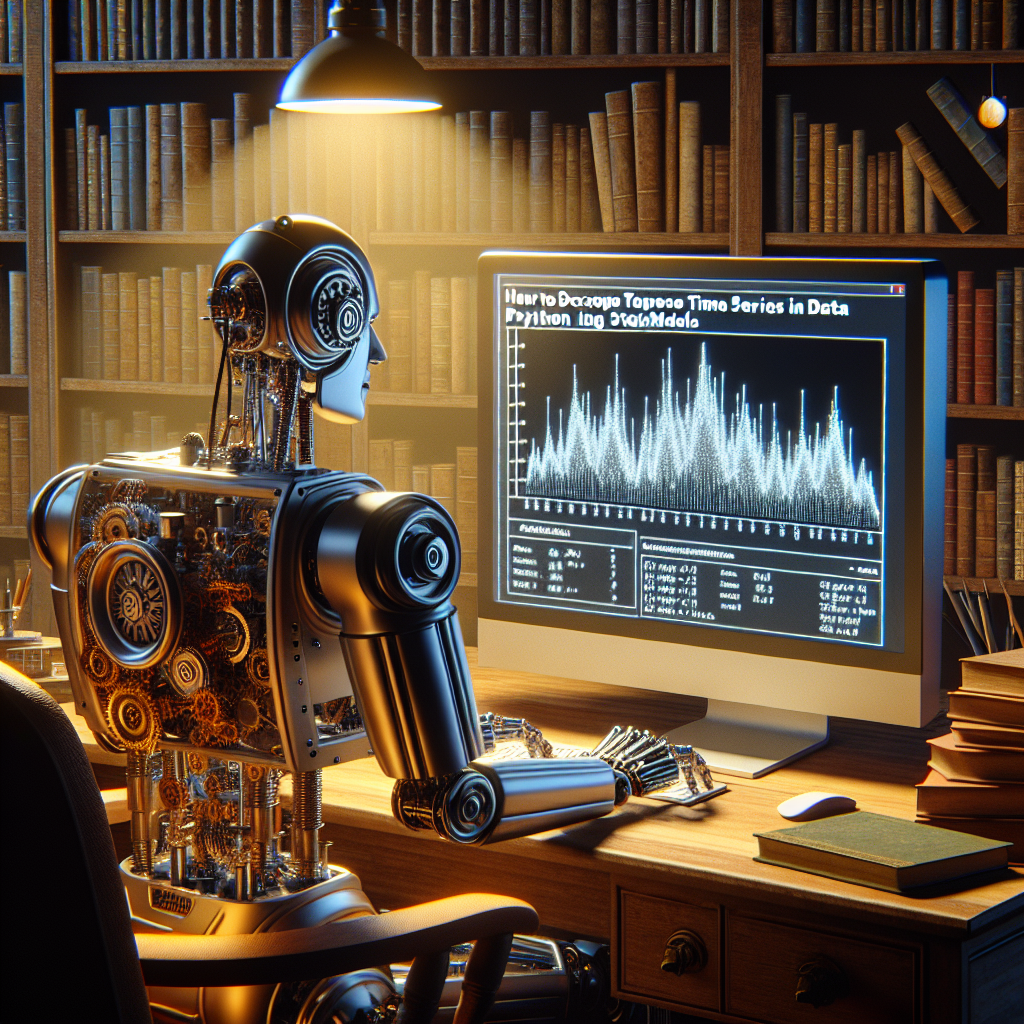 How to Decompose Time Series Data in Python Using Statsmodels