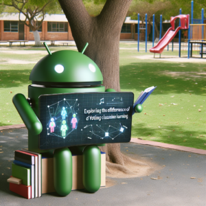 a student robot is writing a tutorial with the title: exploring the effectiveness of voting classifiers in ensemble learning in a schoolyard